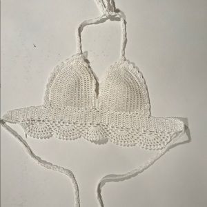 Crochet Tie Top